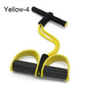 2/4 Tube Strong Fitness Resistance Bands Latex Pedal Exerciser Foot Pull Ropes yoga Sports Pilates fitness Slimming equipment