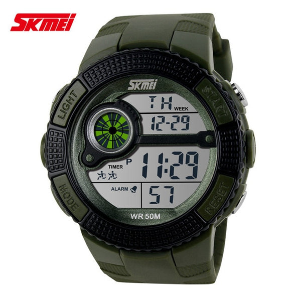 2019 New Skmei Brand Men LED Digital Watch Military Watch Running Dress Sports Watches Fashion Outdoor Wristwatches Reloj Hombre