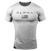 Short sleeve T-shirt Mens Cotton Skinny Shirt Summer Gyms Fitness Bodybuilding Workout Tee shirt Male Casual Tops Brand Clothing
