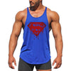 Super Hero Captain America brand clothing Singlets Mens Tank Top Muscle Shirt Superman Stringer Bodybuilding Fitness mens Vest