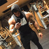 2018 New Men Bodybuilding Cotton Tank top Gyms Fitness Hooded Vest Sleeveless Hoodie Casual Fashion Crossfit Workout Clothing