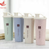 450ml Protein Powder Shaker Water Bottle Wheat Straw BPA Free Mixer Sports Fitness Protein Shaker Milk Shake Bottle