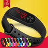 Fashion LED watch boys girls kids children students sport digital watch new mens womens touch screen silicone Running watches