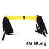 6/7/8/12/14 Rung Nylon Straps Training Ladders Agility Speed Ladder Stairs for Soccer Football Speed Ladder Fitness Equipment
