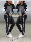 PINK Litter Women Yoga Sets Sport Top+Yoga Pants Fitness Clothing Sportwear Women Yoga Suit Sports Wear For Women Gym Clothing