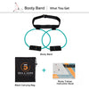 Fitness Women Booty Butt Band Resistance Bands Adjustable Waist Belt Pedal Exerciser for Glutes Muscle Workout Free Bag