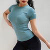 NEVERSTOP Quick Dry Fit Yoga Tops Women Sport T Shirt Gym Jerseys Fitness Shirt Yoga Running T-shirts Female Sports Top Cloth