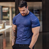 New Men Compression T-shirt Jogger Sporting Skinny Tee Shirt Male Gyms Fitness Bodybuilding Workout Black Tops Crossfit Clothing